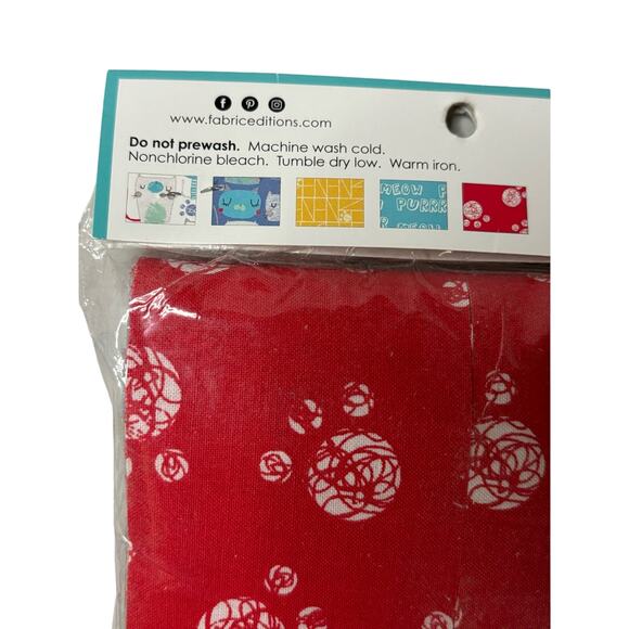 Create It Fabric Strips 2.5" x 42" Cat Lover Cute Kitty 5 Designs 20 pcs NEW - Picture 2 of 5